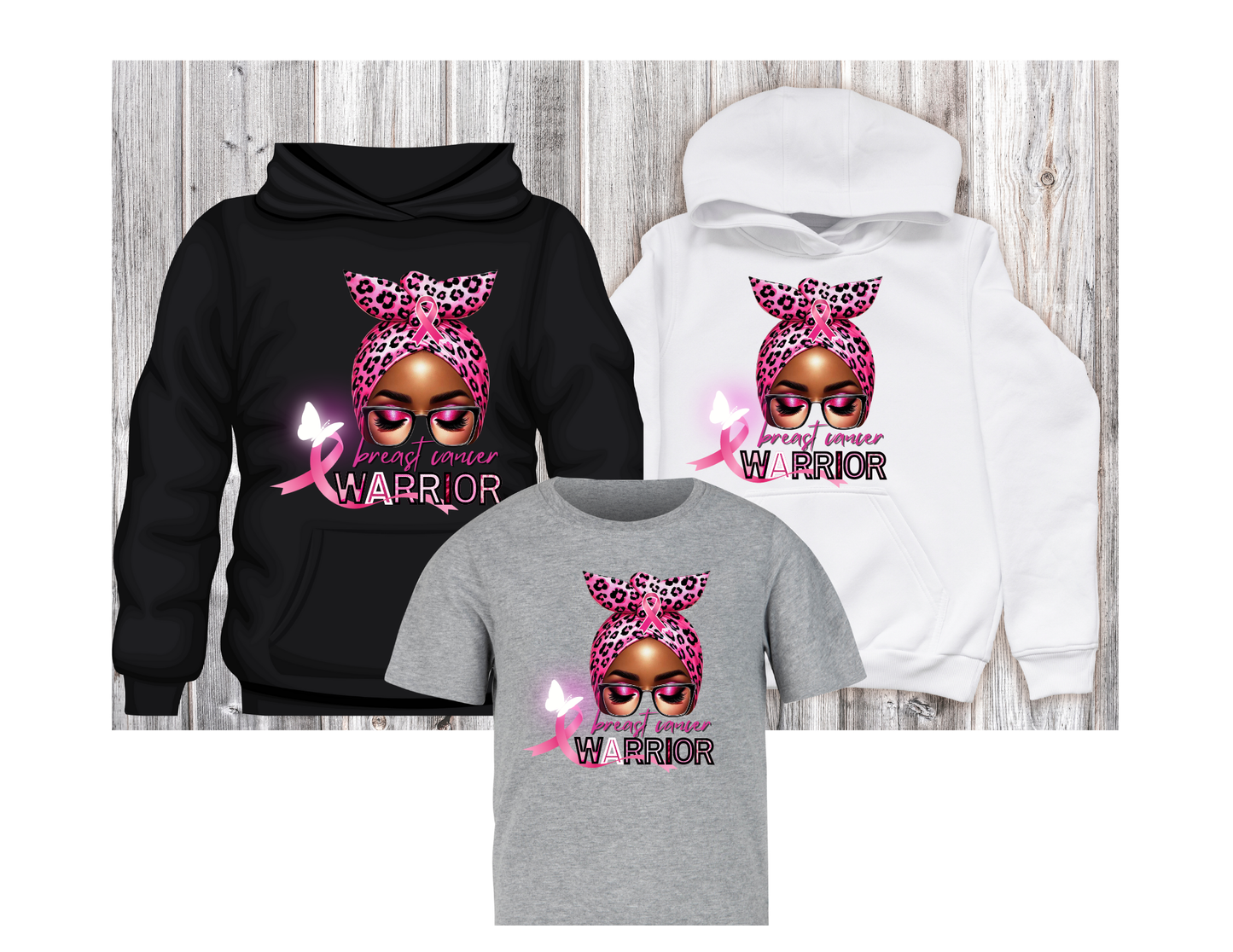 Breast Cancer Warrior Apparel - Customizing the Chaos