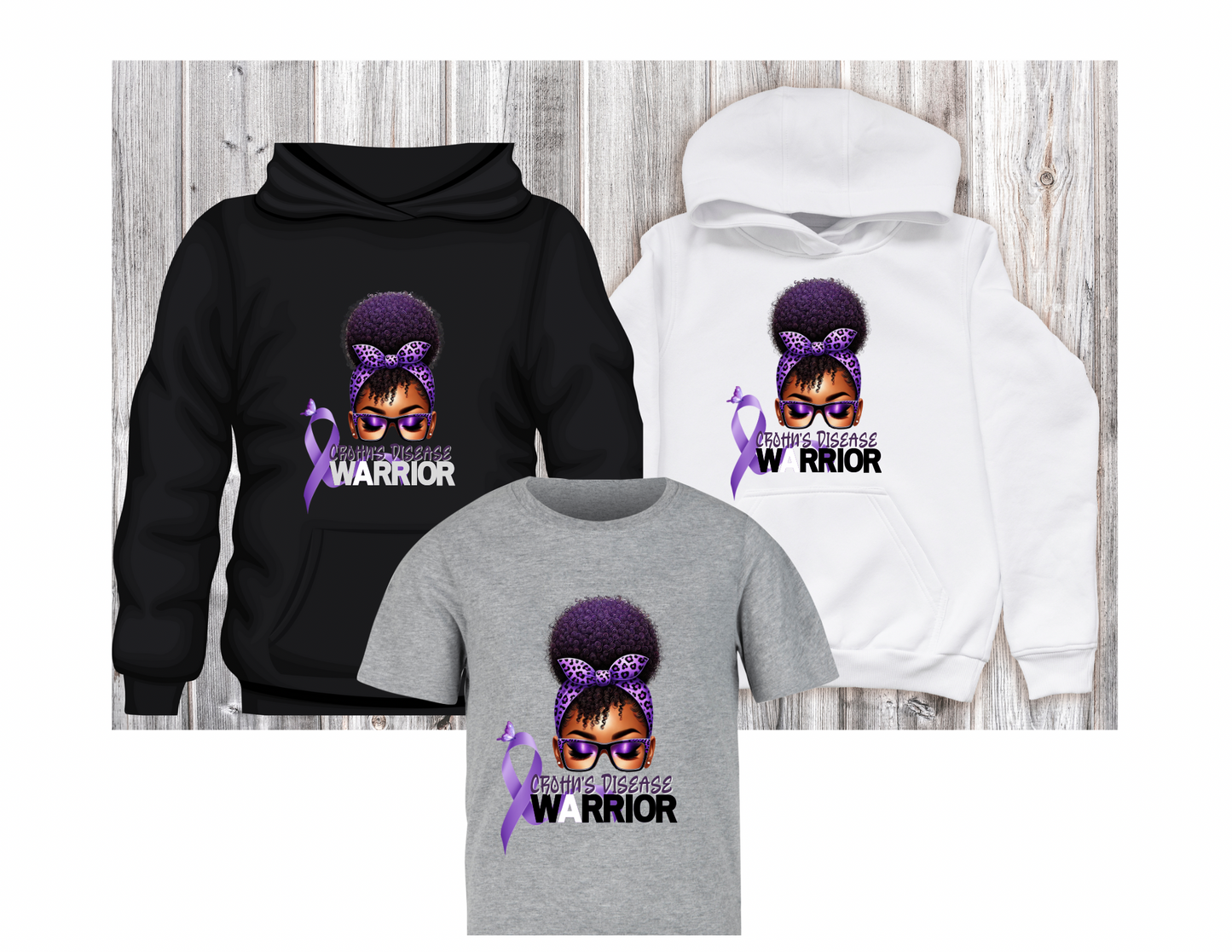 Awareness Apparel (Crohns) - Customizing the Chaos