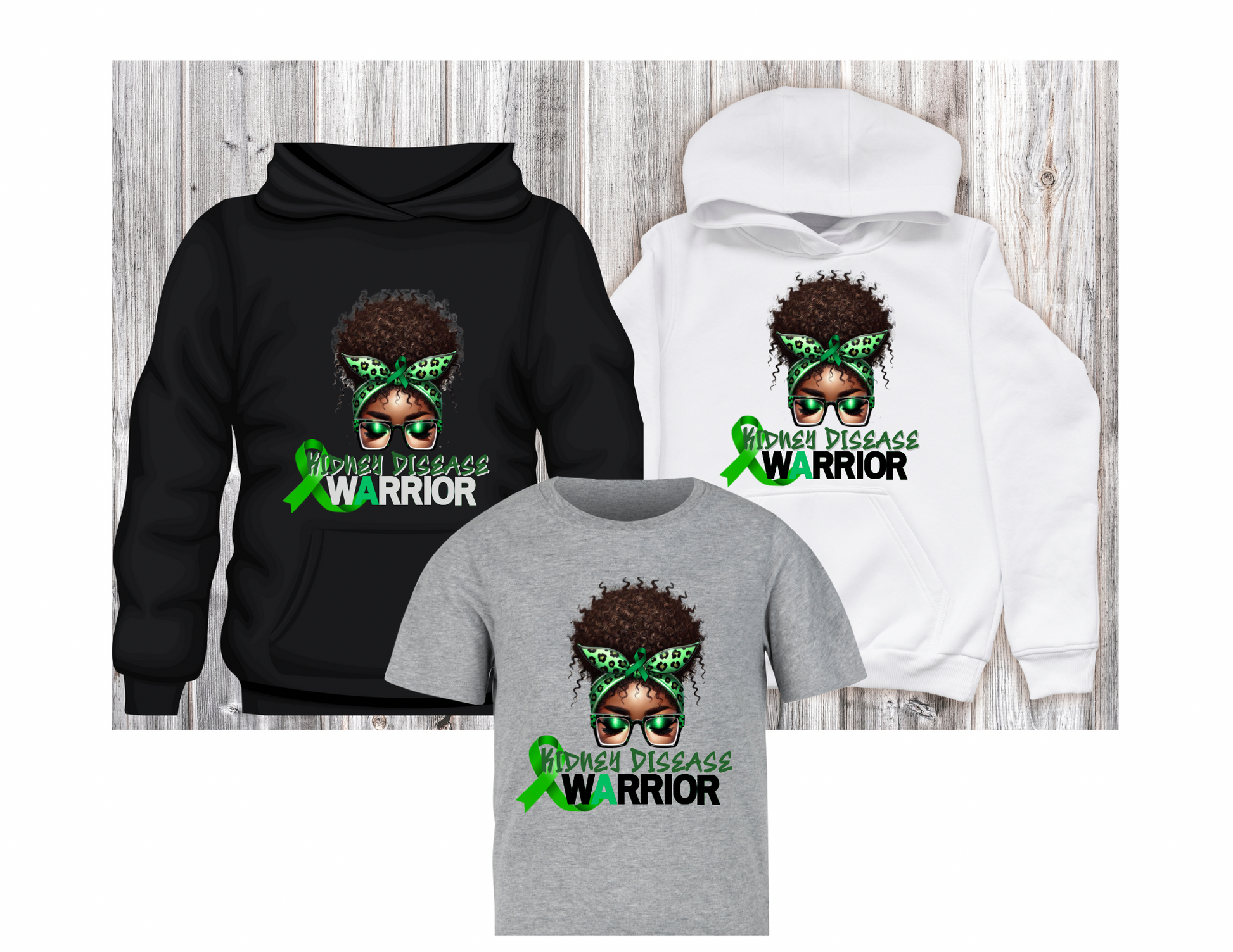 Awareness Apparel (Kidney disease) - Customizing the Chaos