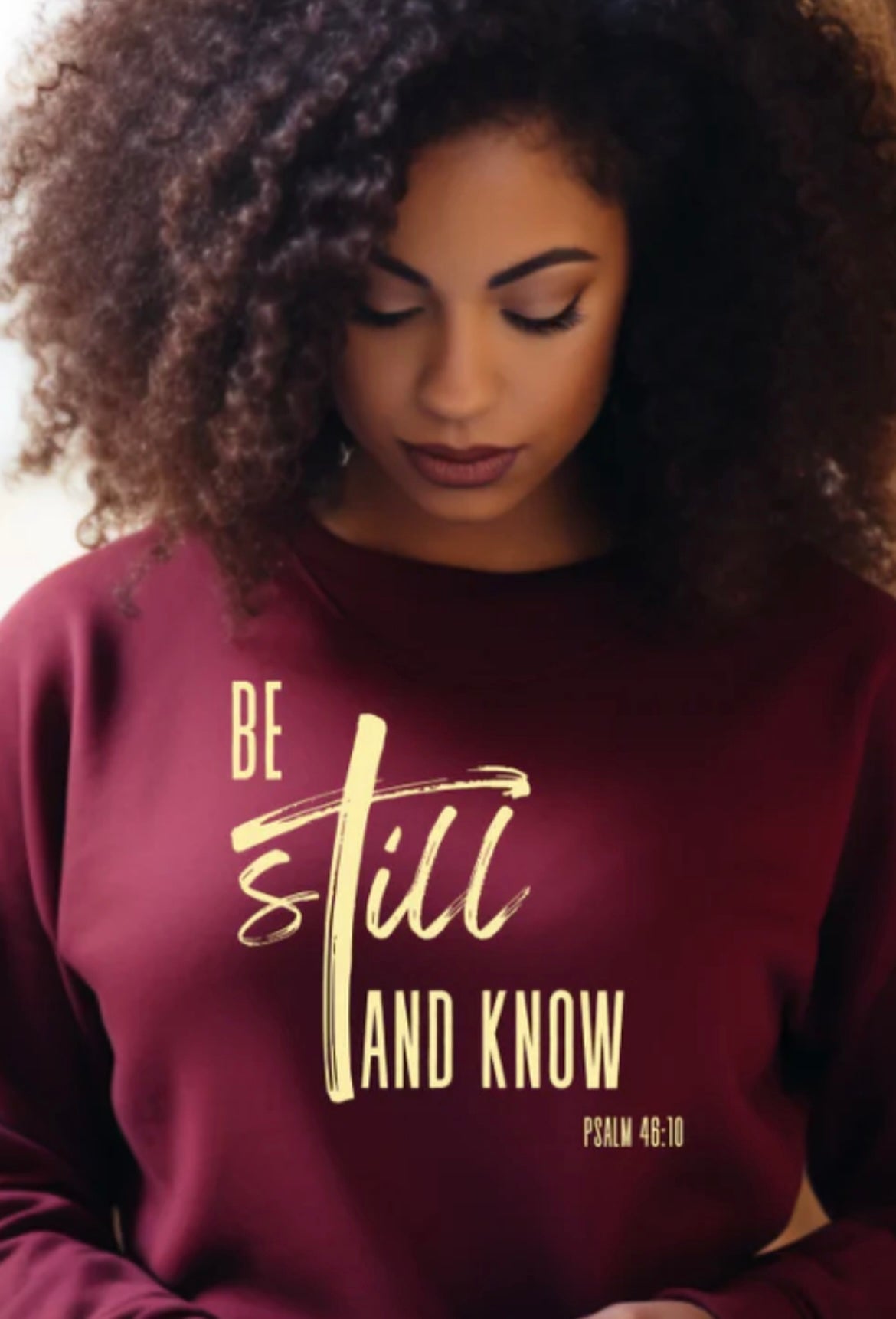 Be Still & Know T-shirt - Customizing the Chaos 