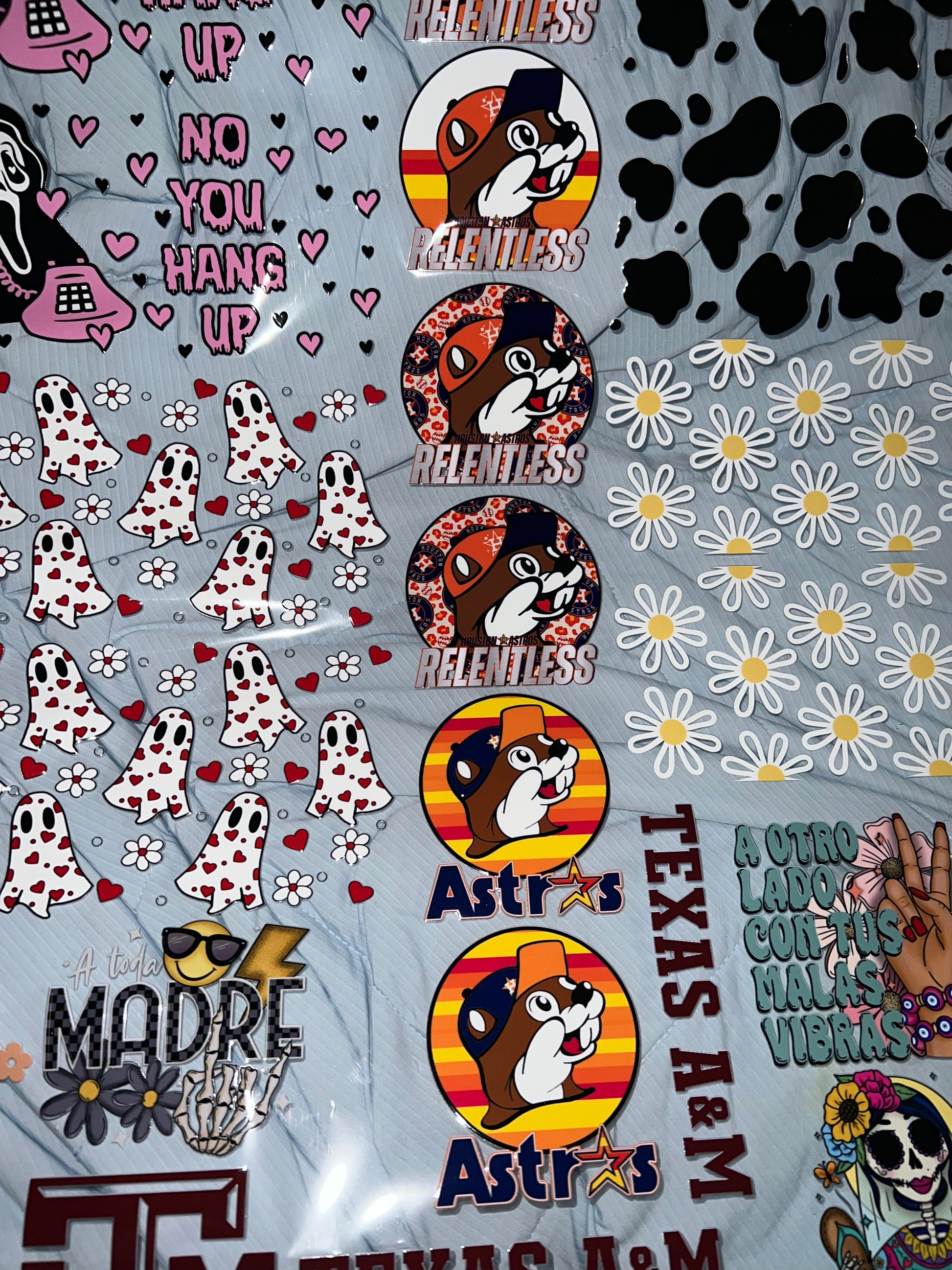 UV DTF stickers (create your gang sheet) - Customizing the Chaos