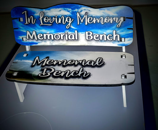 Memorial Display Bench - Customizing the Chaos 