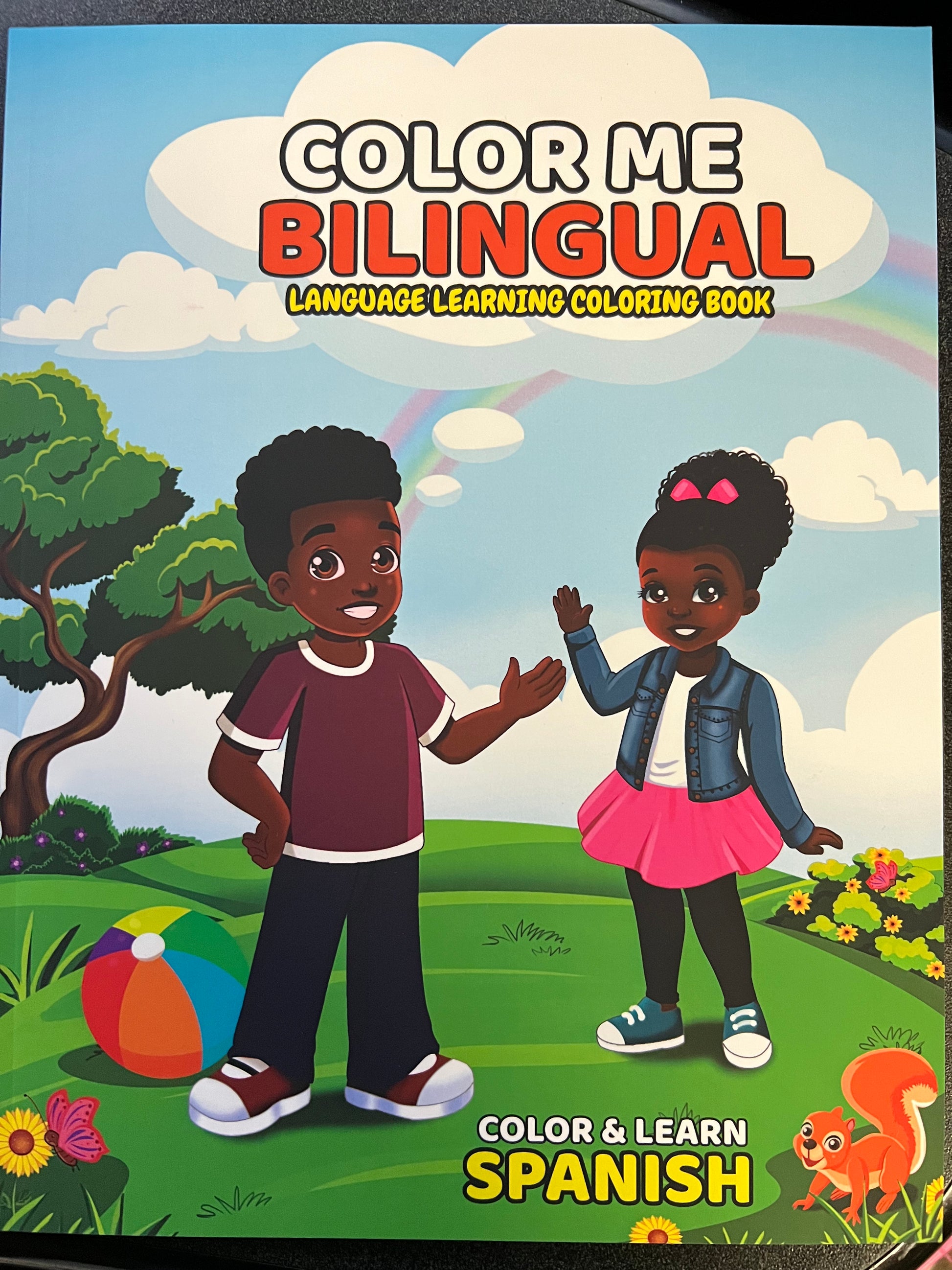 Bilingual Coloring book - Customizing the Chaos 
